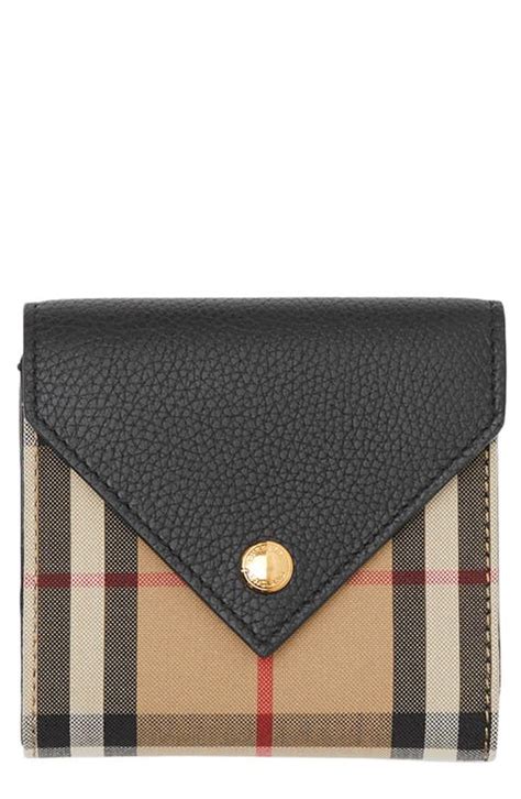 burberry geldtasche damen|Burberry Wallets & Card Cases for Women .